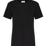 T-shirt in cotone DM8092-1 NERO OTTOD'AME 