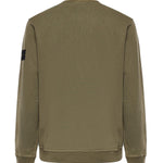 Felpa in cotone malfilé con logo L1S156100034 S0060V015G STONE ISLAND 