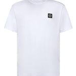 T-shirt con patch Compass in jersey di cotone L1S152100027 S0013V0001 STONE ISLAND 