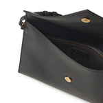 Pochette a mano in pelle con logo 104820 A0F1Z99Q PINKO 