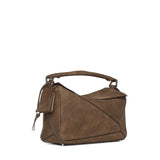 Borsa Featherlight Puzzle piccola in nabuk A510PLSX03 6423 LOEWE 