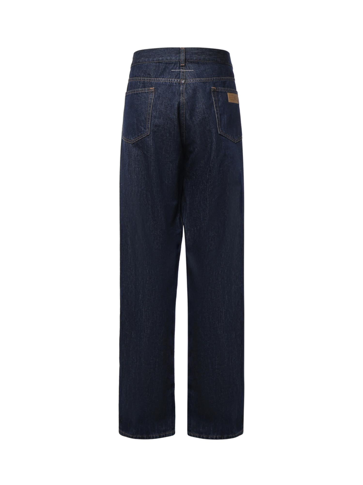 Jeans a gamba dritta SH0LA0043 M30055967 MM6 Maison Margiela 