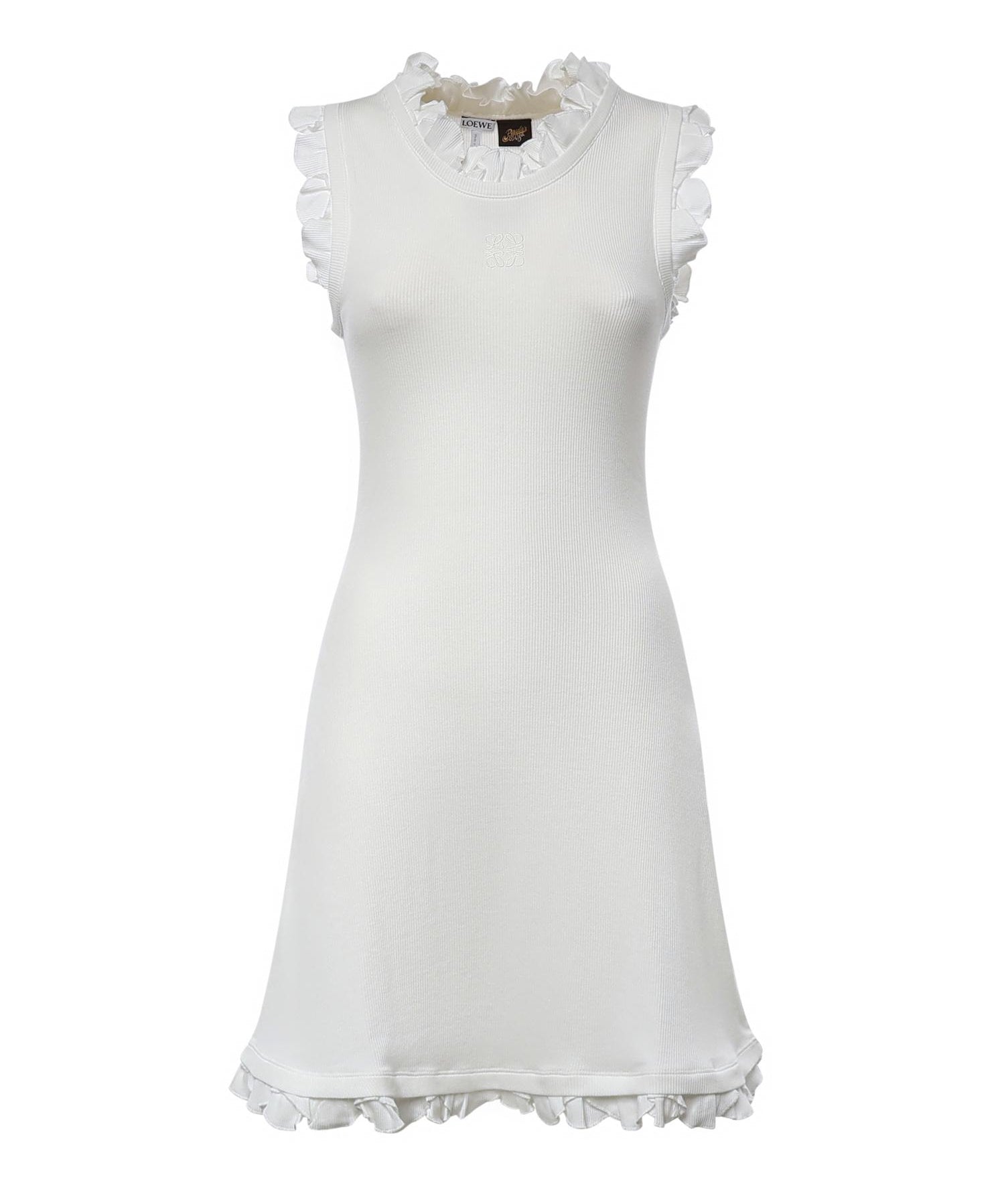 Abito a canotta in cotone stretch<BR/> S616Y51X61 2100 LOEWE 