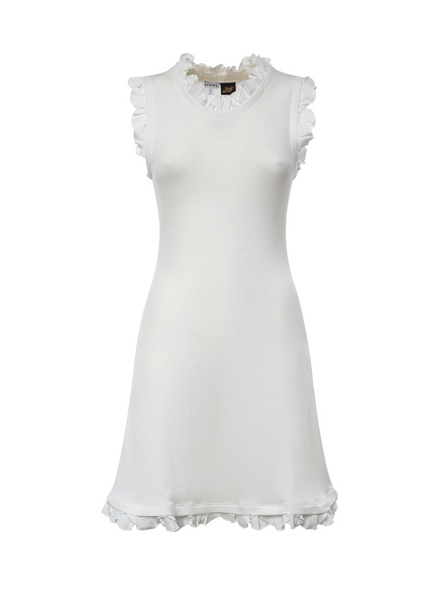 Abito a canotta in cotone stretch<BR/> S616Y51X61 2100 LOEWE 