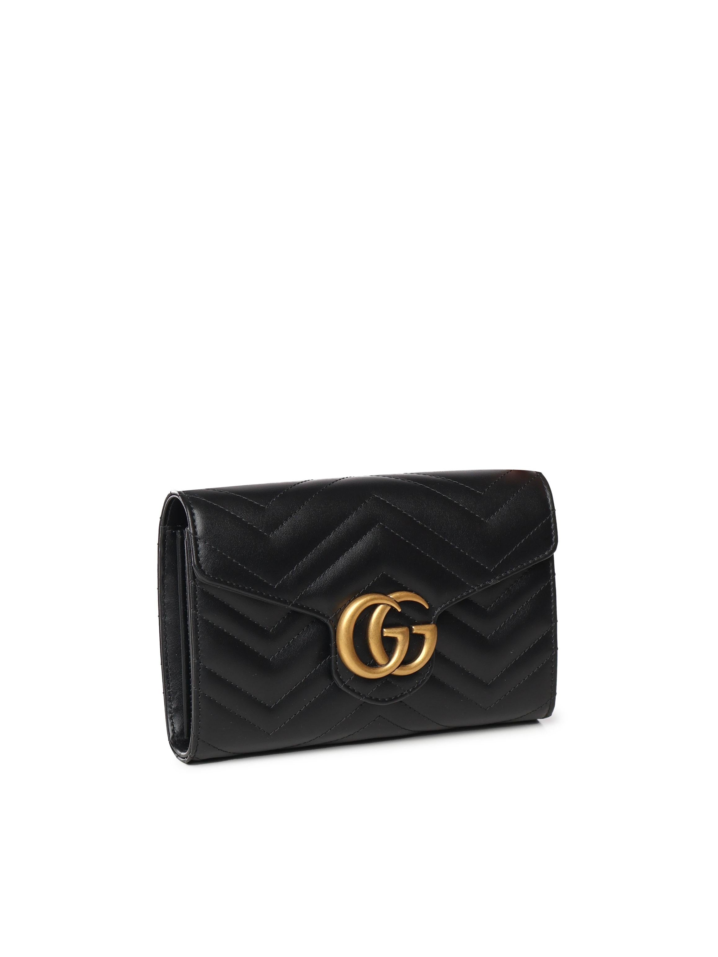 Borsa a tracolla GG Marmont super mini in pelle 474575 DTD1T1000 GUCCI 