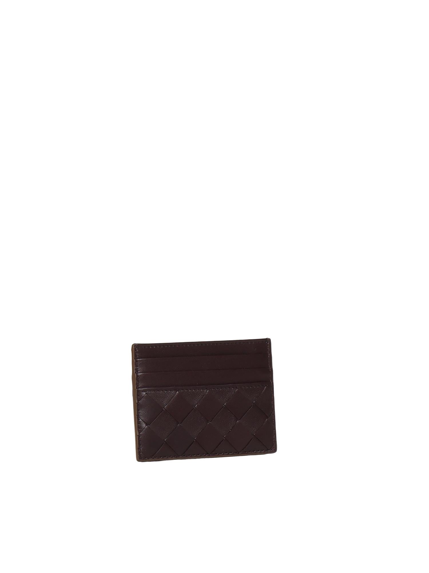 Porta carte di credito Intrecciato 796324 V1G142850 BOTTEGA VENETA 