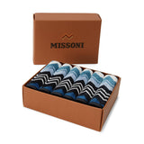 Set da sei di lavette Giacomo in cotone 1G3SP99904 50 MISSONI HOME 