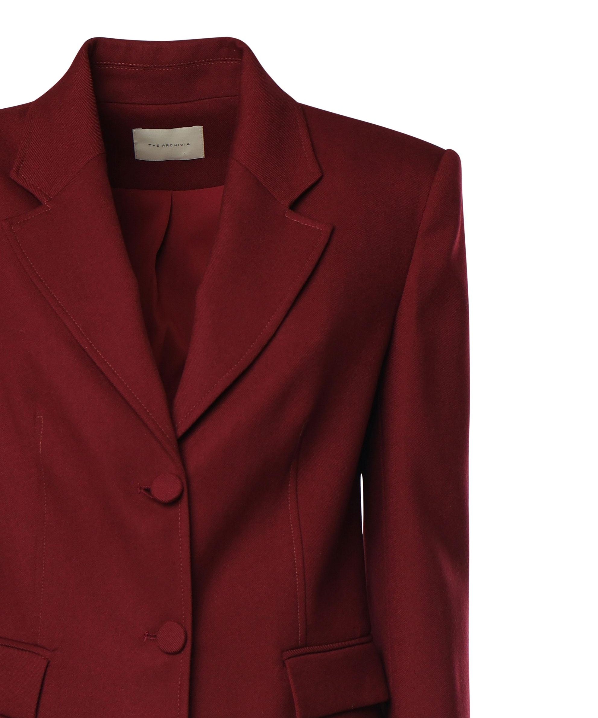 Tailleur Era Jane TAILLEUR ERA JANE BORDEAUX THE ARCHIVIA 