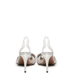 Décolleté Gatsby in PVC con cristalli GASMIDL0 SPPCCC AQUAZZURA 