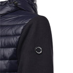 Giubbino con cappuccio e logo MK9940039 BLUE MARKUP 