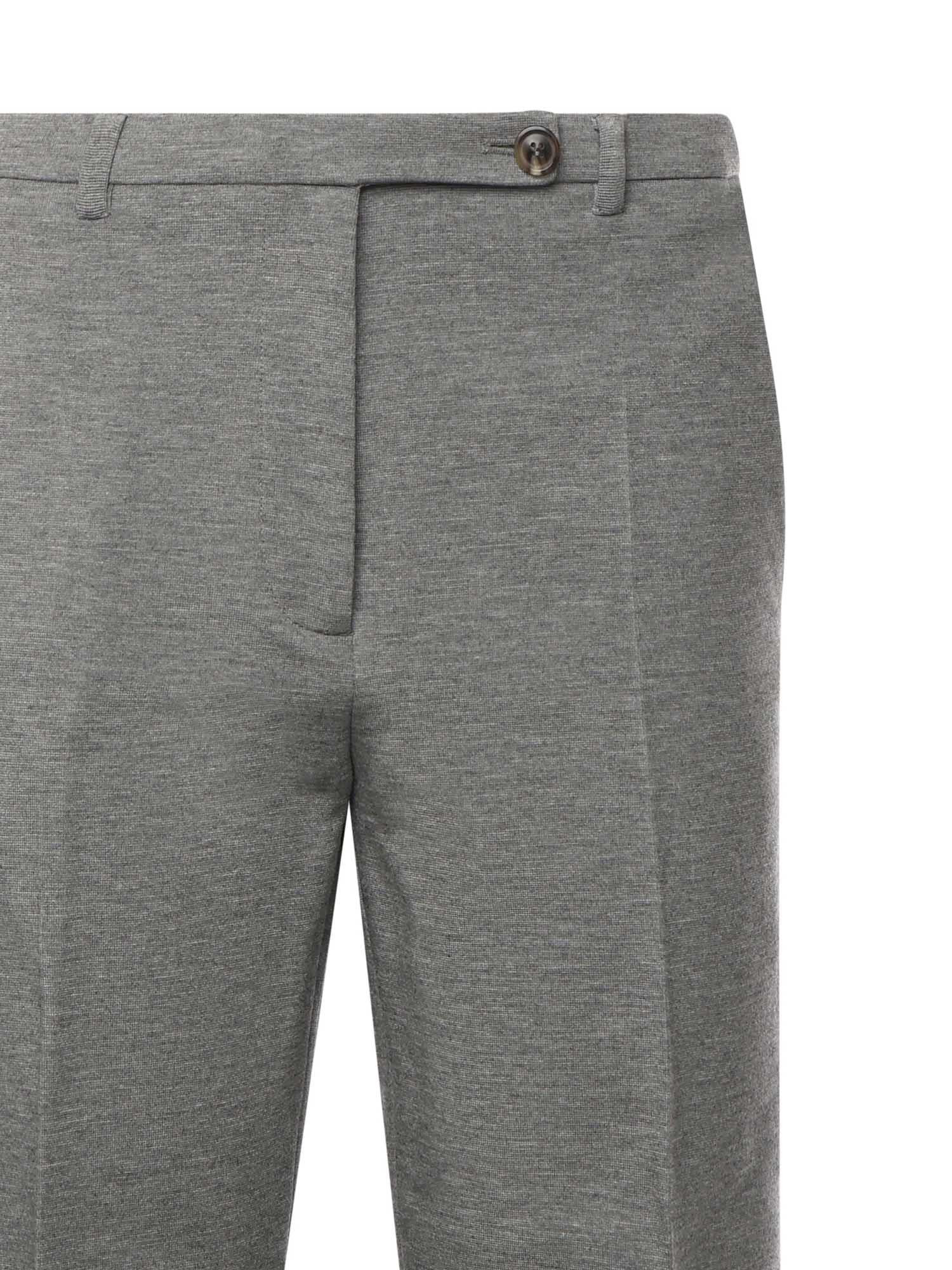 Pantaloni in maglia punto stoffa MP1931 18FQF0031 MIU MIU 
