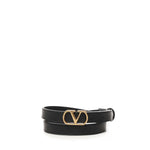 Cintura Vlogo Signature in pelle 8W2T0SM7 IYR0NO VALENTINO GARAVANI 