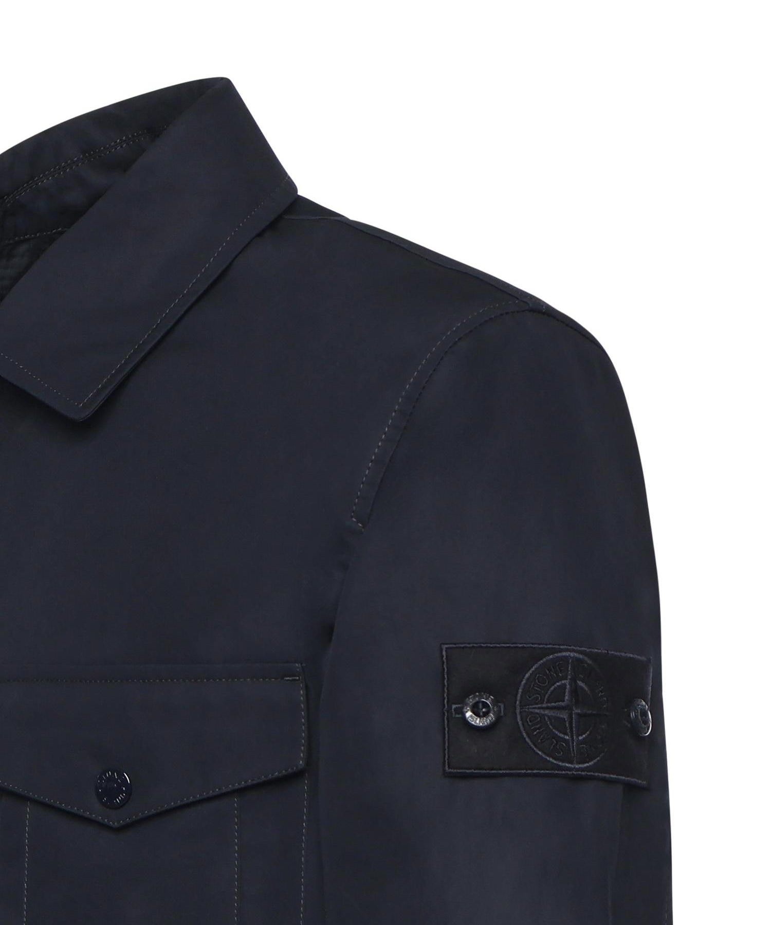 Overshirt in cotone L1S151200011 S0F01V0020 STONE ISLAND 