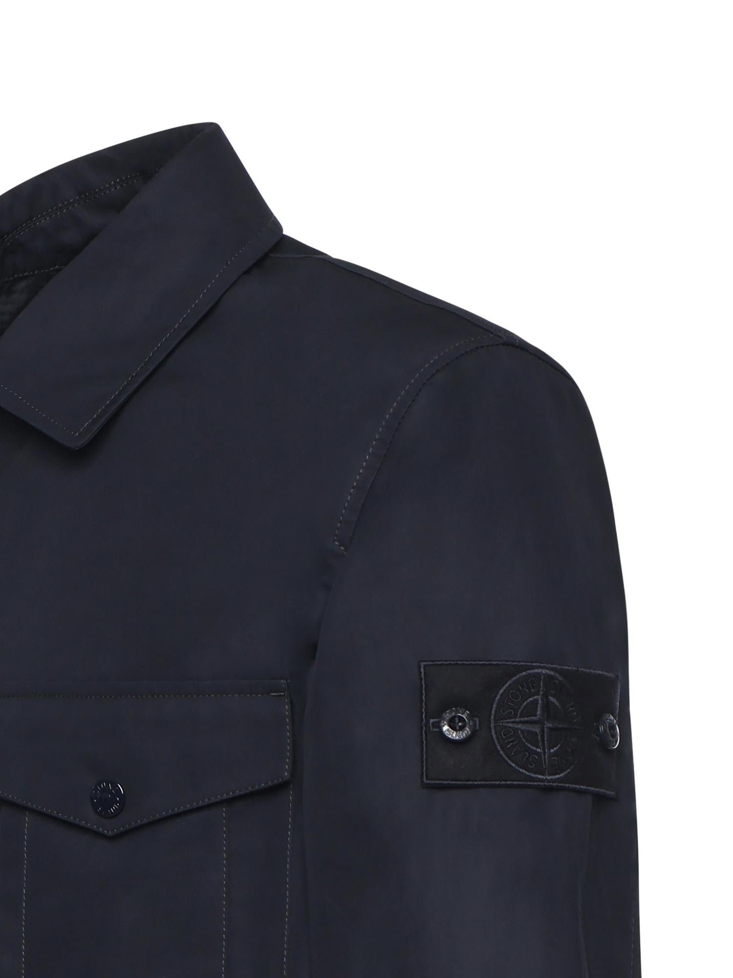 Overshirt in cotone L1S151200011 S0F01V0020 STONE ISLAND 