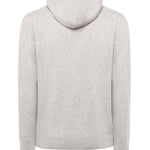 Felpa con cappuccio e zip in cashmere X76MAGK33MAG0K019 13-02 ELEVENTY 