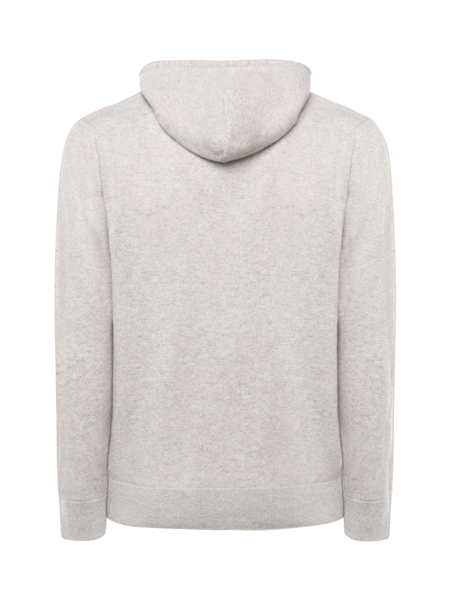 Felpa con cappuccio e zip in cashmere X76MAGK33MAG0K019 13-02 ELEVENTY 