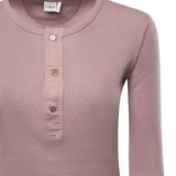 Camicia Henley in jersey di cotone CH26SJH30185 50C CHLOÉ 