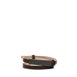 Cintura in pelle con placca logata 2514501013600 004 MAX MARA 
