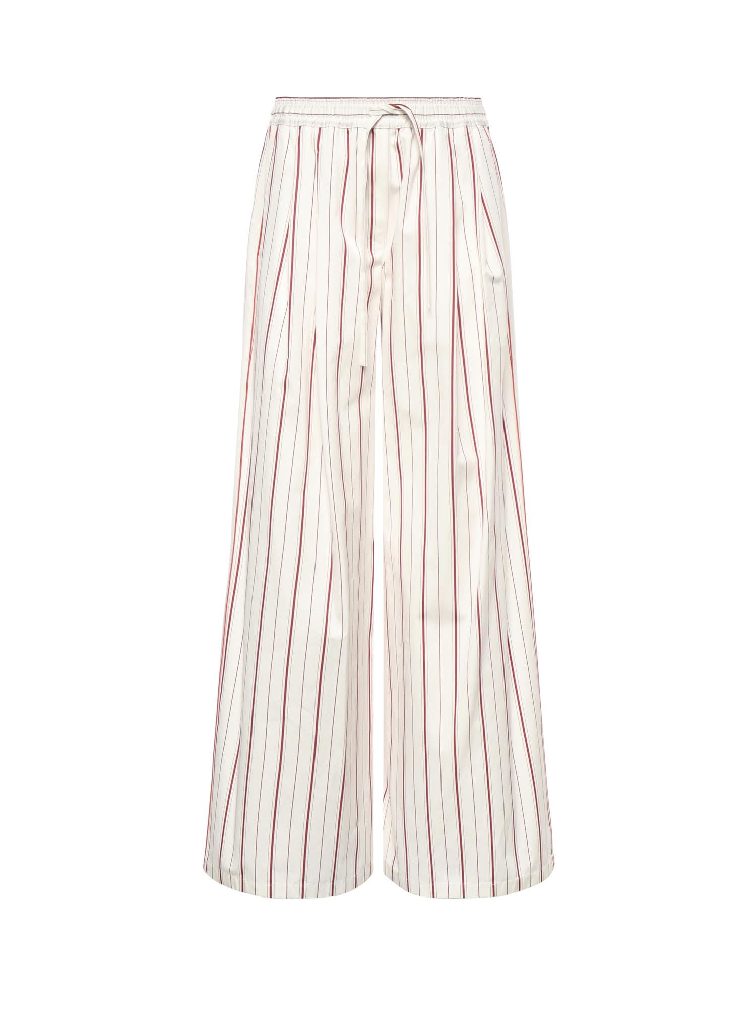 Pantaloni in popeline a righe FTDJET FR51TS8053 DOLCE & GABBANA 