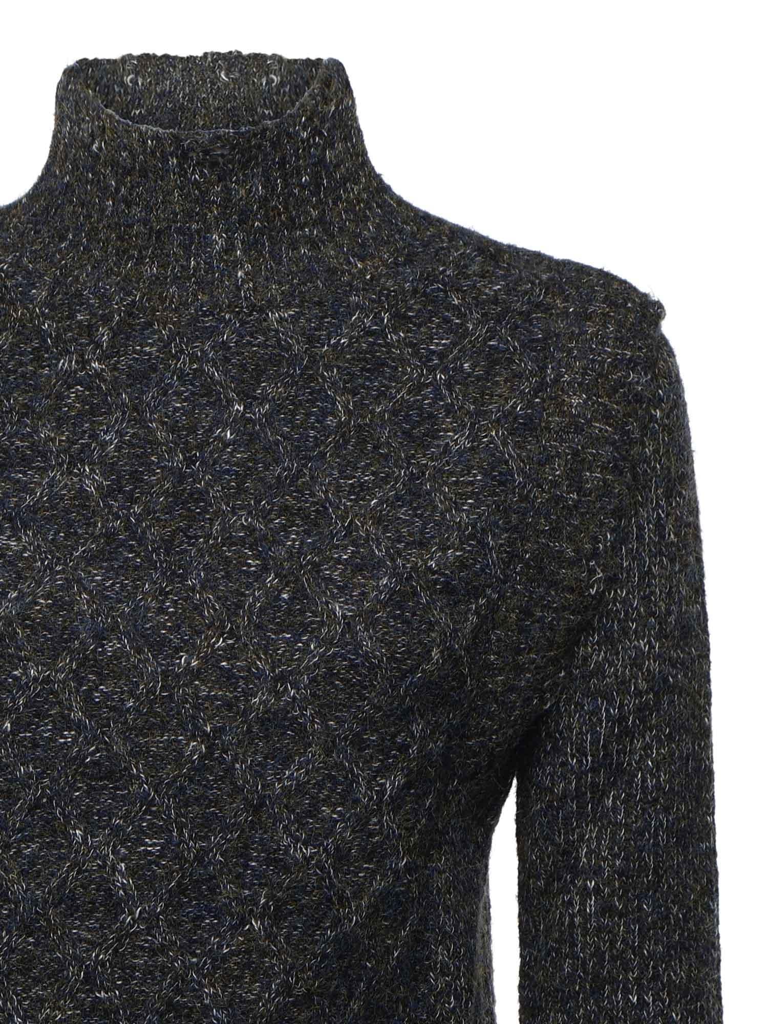 Dolcevita in maglia a trecce 105968 A2YBIG1 PINKO 