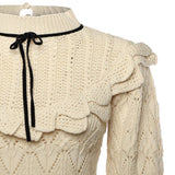 Top Lelia in cotone KT0061 CREAM FOR LOVE & LEMONS 