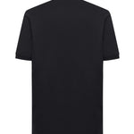 T-shirt Bob in puro cotone<BR/> BOB NERO GIULIANO GALIANO 
