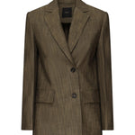 Blazer in tela con bottoni 104890 A2EJL63 PINKO 