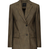 Blazer in tela con bottoni 104890 A2EJL63 PINKO 