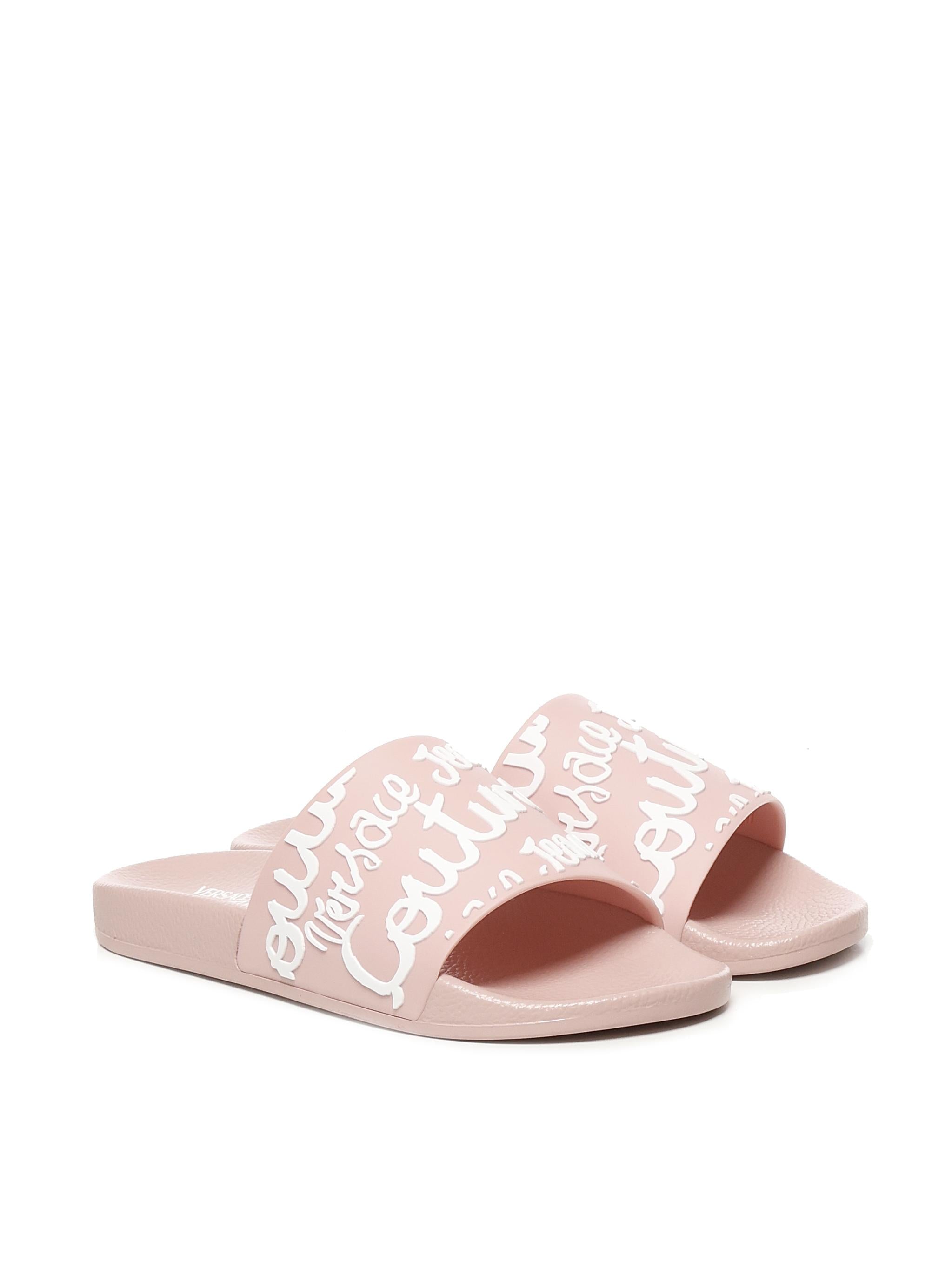 Slides Shelly con logo 78VA3SQ1 71352S13 VERSACE JEANS COUTURE 