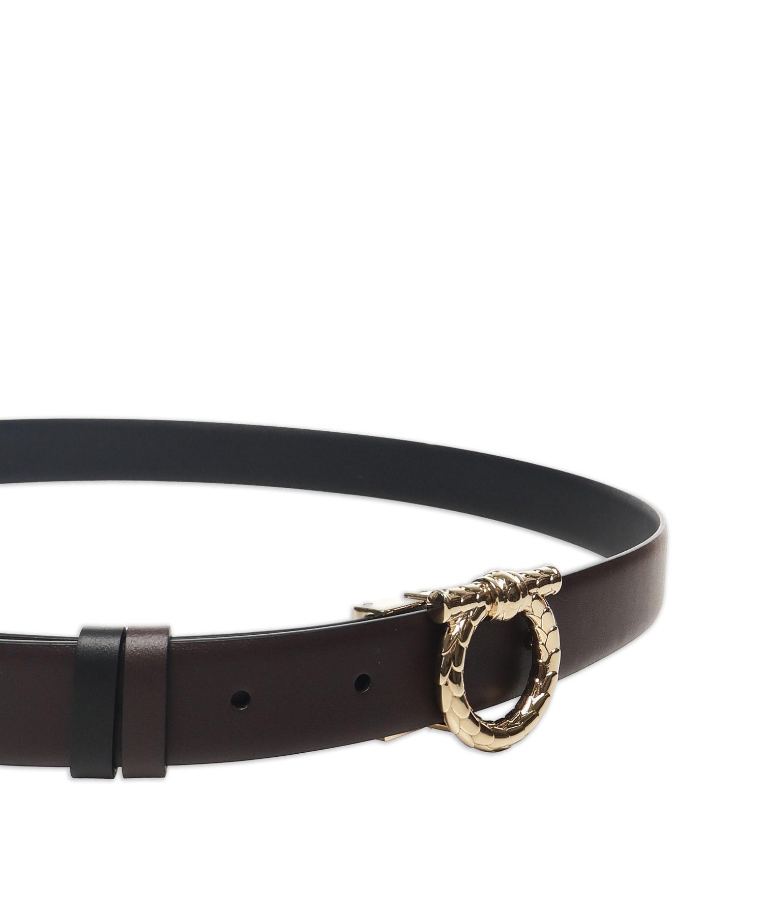 Cintura Gancini in pelle 230372 780477003 FERRAGAMO 