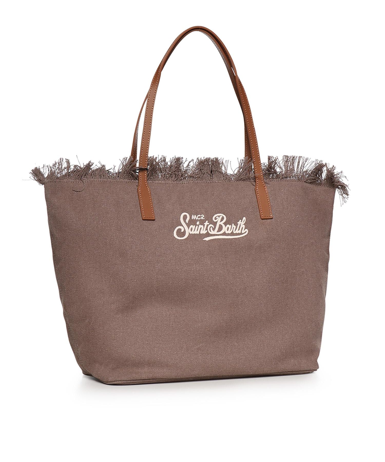 Borsa City in canvas CBF0001 01742L MC2 SAINT BARTH 
