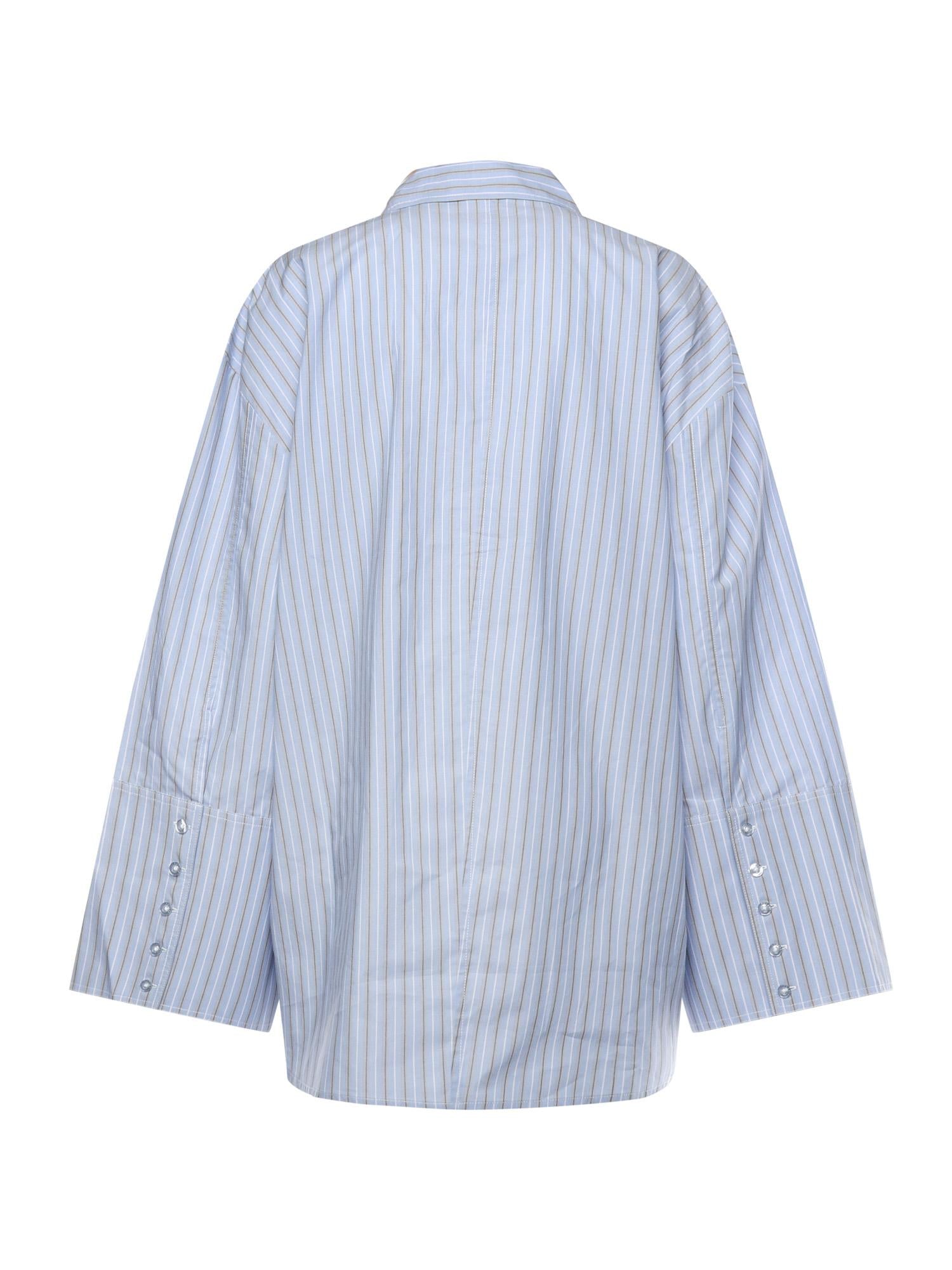 Camicia in popeline di cotone<BR/> 115366 3082 ROTATE 