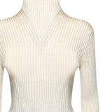 Maglia Plissé In Viscosa Leggera 715441 V2CX07112 BOTTEGA VENETA 
