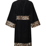 Accappatoio in cotone Leopard<BR/> TCF010 TCAGOUL002 DOLCE & GABBANA HOME 