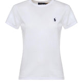 T-shirt in cotone con logo 211B14605 032 POLO RALPH LAUREN 