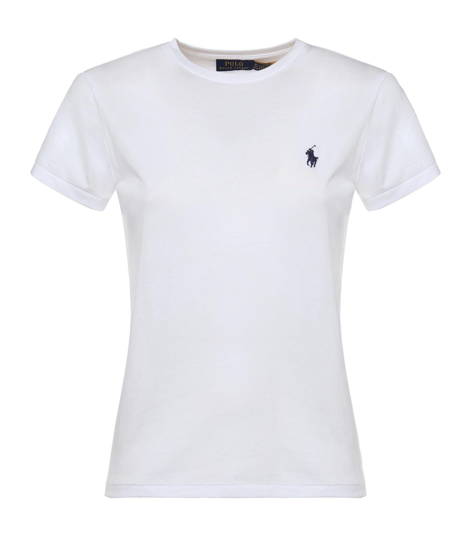 T-shirt in cotone con logo 211B14605 032 POLO RALPH LAUREN 