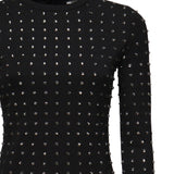 T-shirt  " Negus " con strass 2512941031600 002 SPORTMAX 