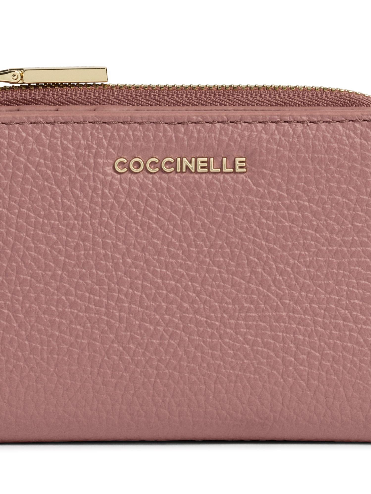 Portafoglio Metallic Small in pelle E2MW511D101 P55 COCCINELLE 