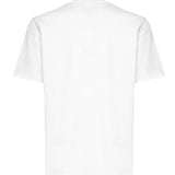 T-shirt Fuego in premium cotton FUEGO BIANCO GIULIANO GALIANO 