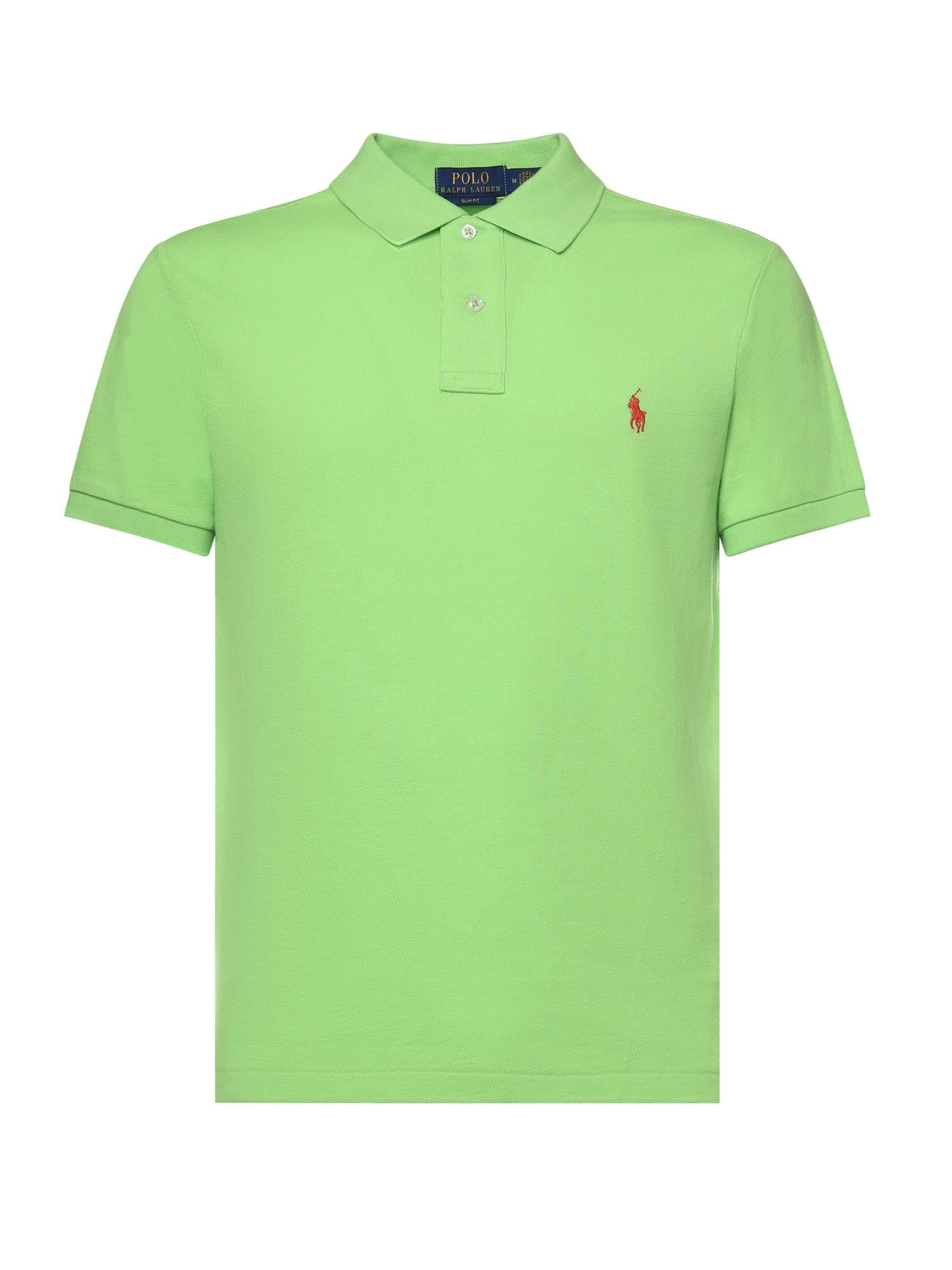 Polo in cotone con logo 710795080 021 POLO RALPH LAUREN 