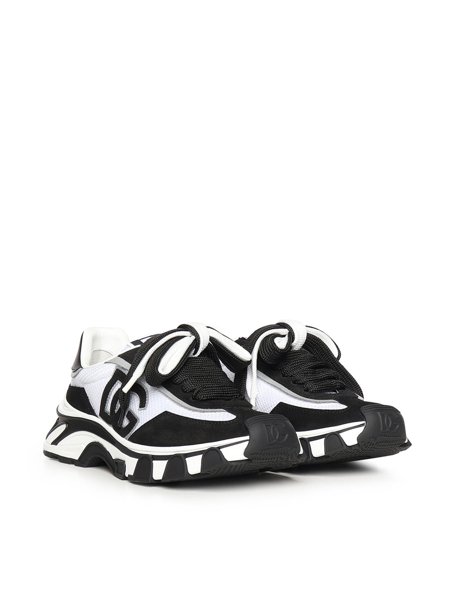 Sneaker DG Country Road in pelle e tessuto CS2403 A02088B926 DOLCE & GABBANA 