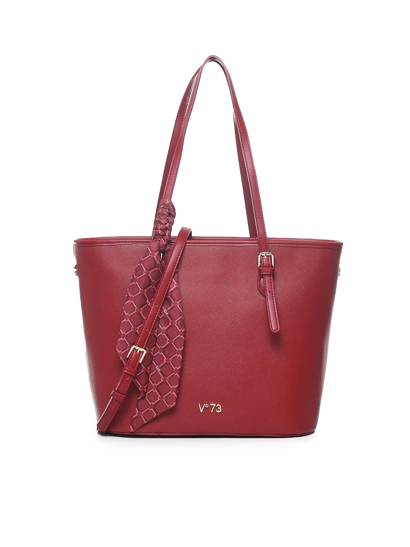Tote bag in ecopelle Alice 73BS8BR01 ALICERUBINO V° 73 
