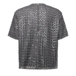 T-shirt con perline 115155 516 ROTATE 