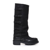 Stivali lunghi bikers MA923 GOMMANERO METISSE 