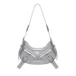 Borsa a spalla Y2K.001 FBBP70001LAM -ARGENTO/NICKEL BIASIA 