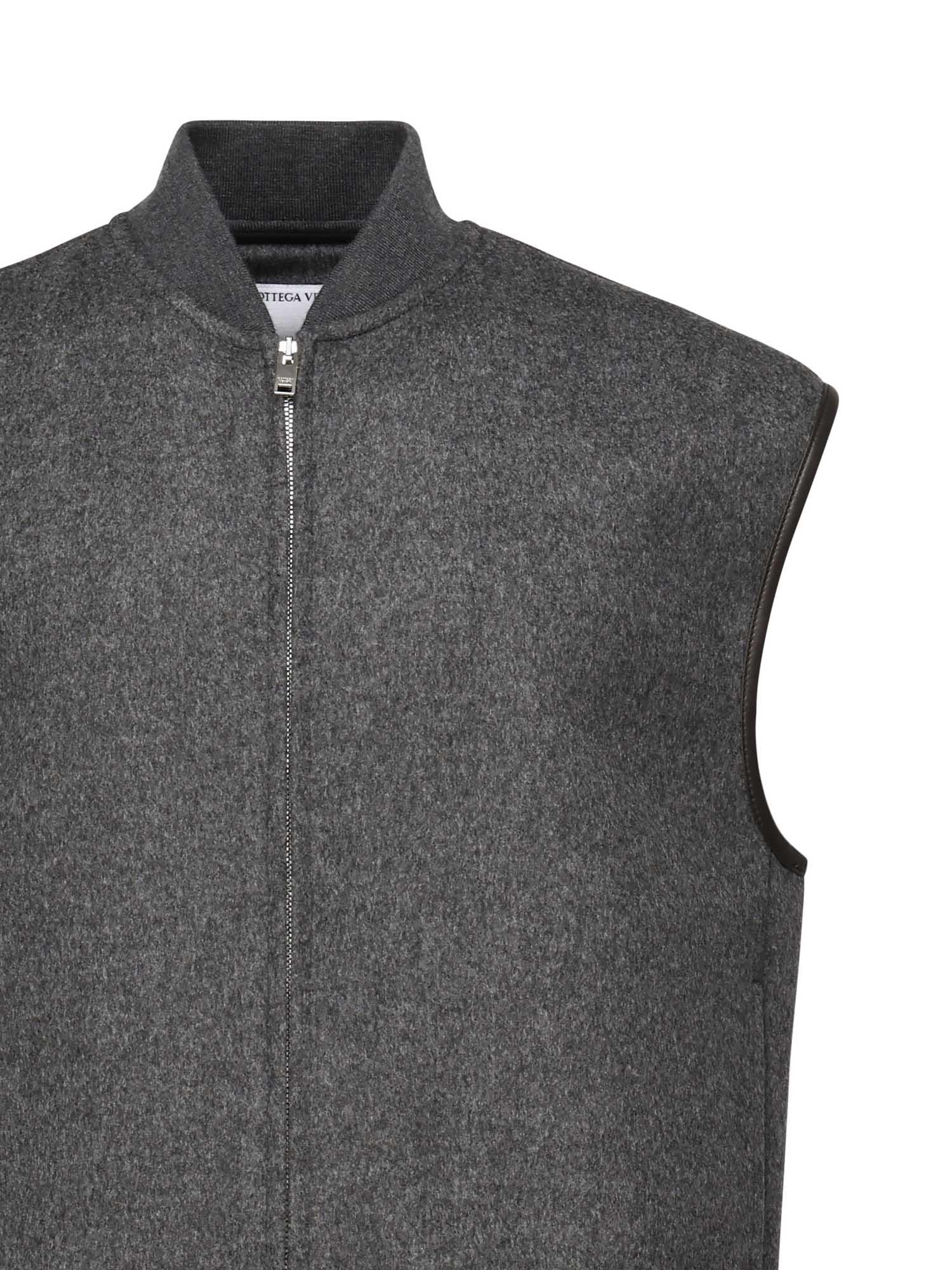 Gilet in lana double face 837084 V4CB01307 BOTTEGA VENETA 