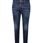 Jeans Skater in denim di cotone S74LB1316 S30342470 DSQUARED2 