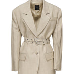 Giacca monopetto beige 104887 A2EJD18 PINKO 