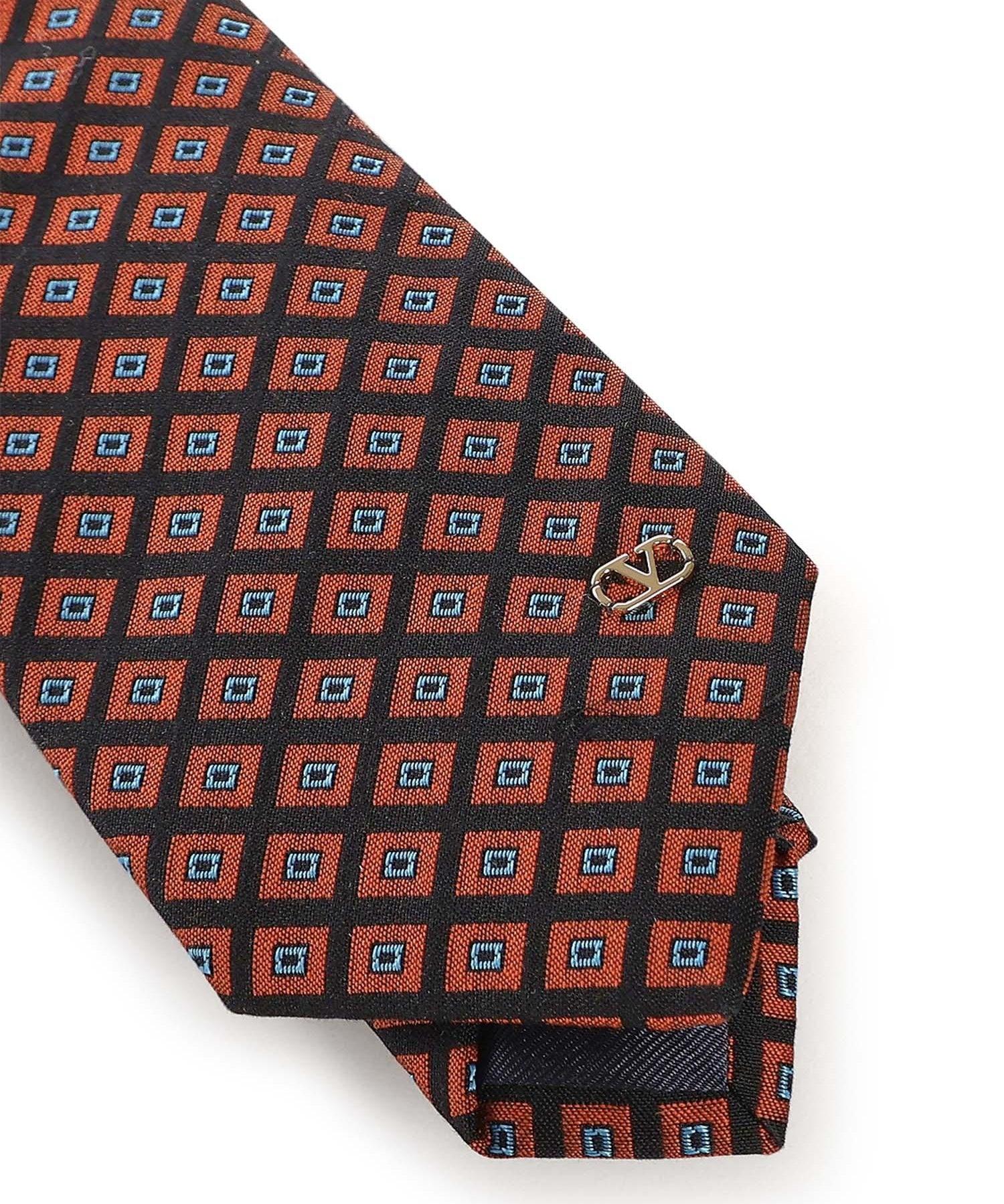 Cravatta in cotone jacquard con logo 8Y2EV194 ZPH9XE VALENTINO GARAVANI 