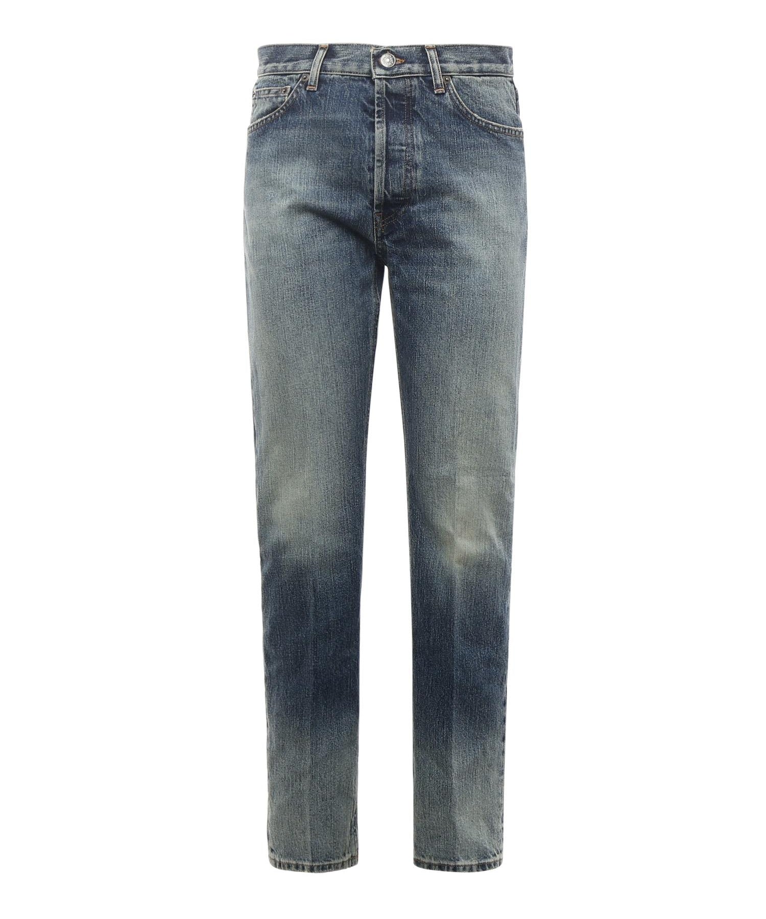 Jeans Icon in denim<BR/> DP776 DFE313DLL4800 DONDUP 